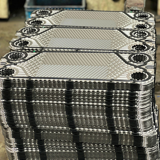Heat Exchanger Plate with Gasket
